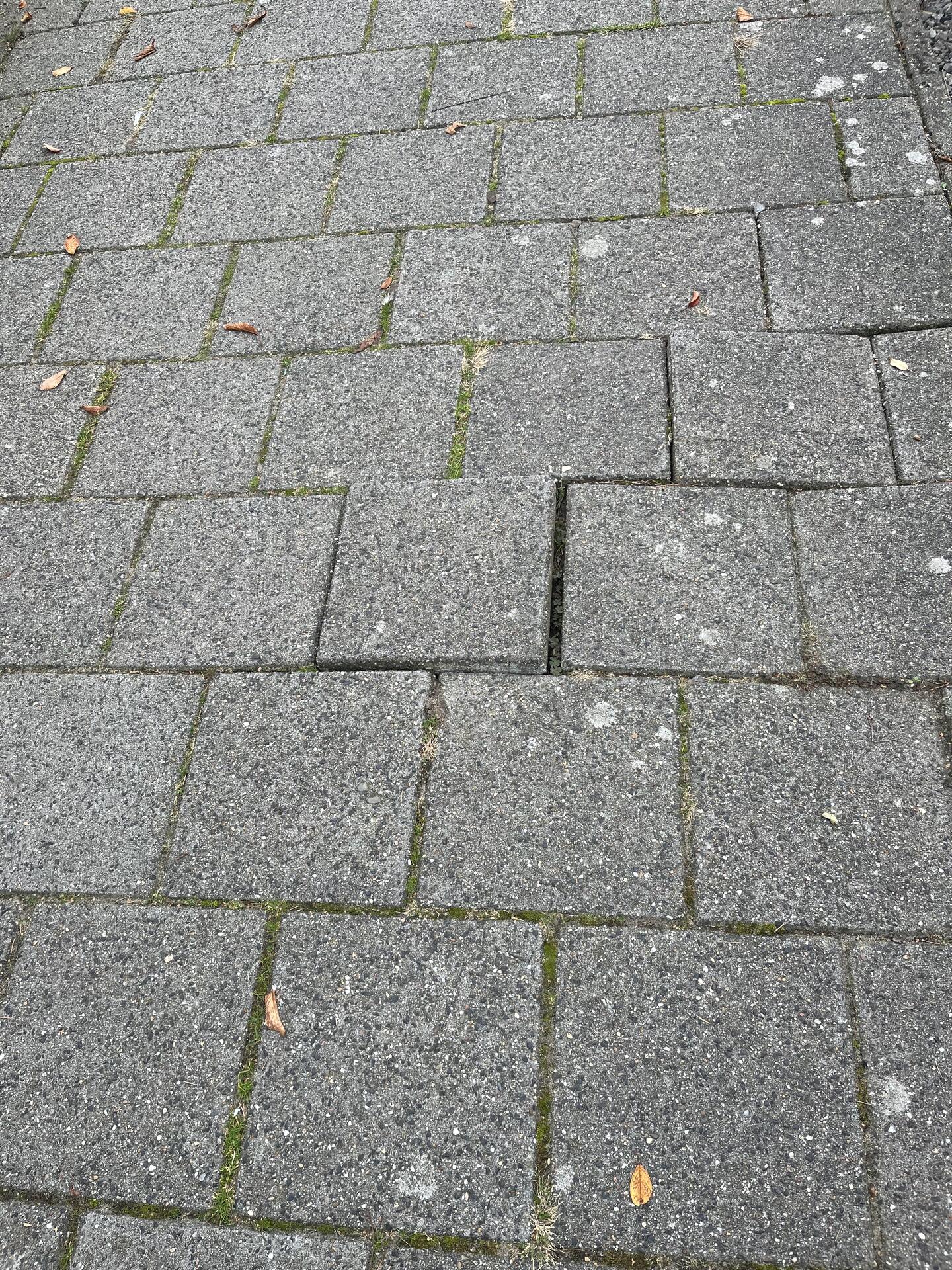 Foto bij melding 5640029 · Wegen, fietspaden, en stoepen