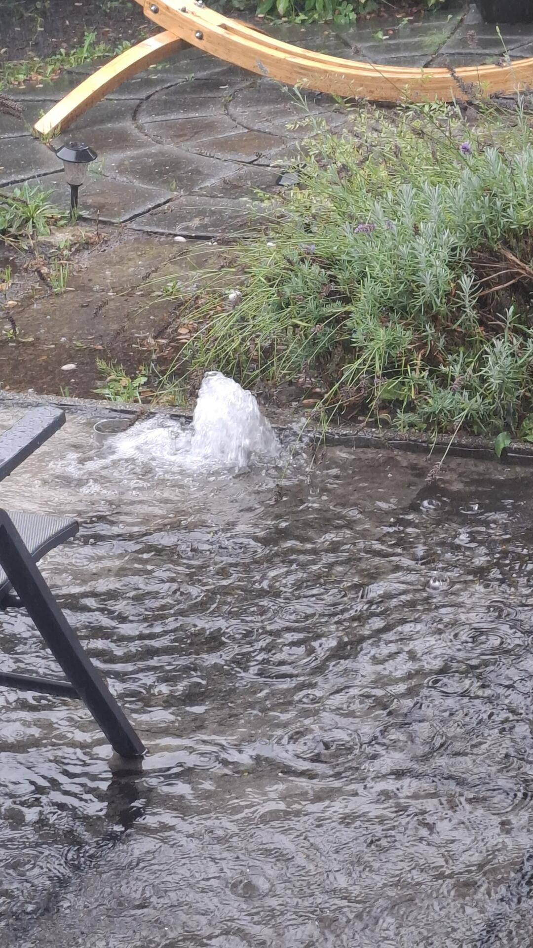 Foto bij melding 5584519 · Riolering en water