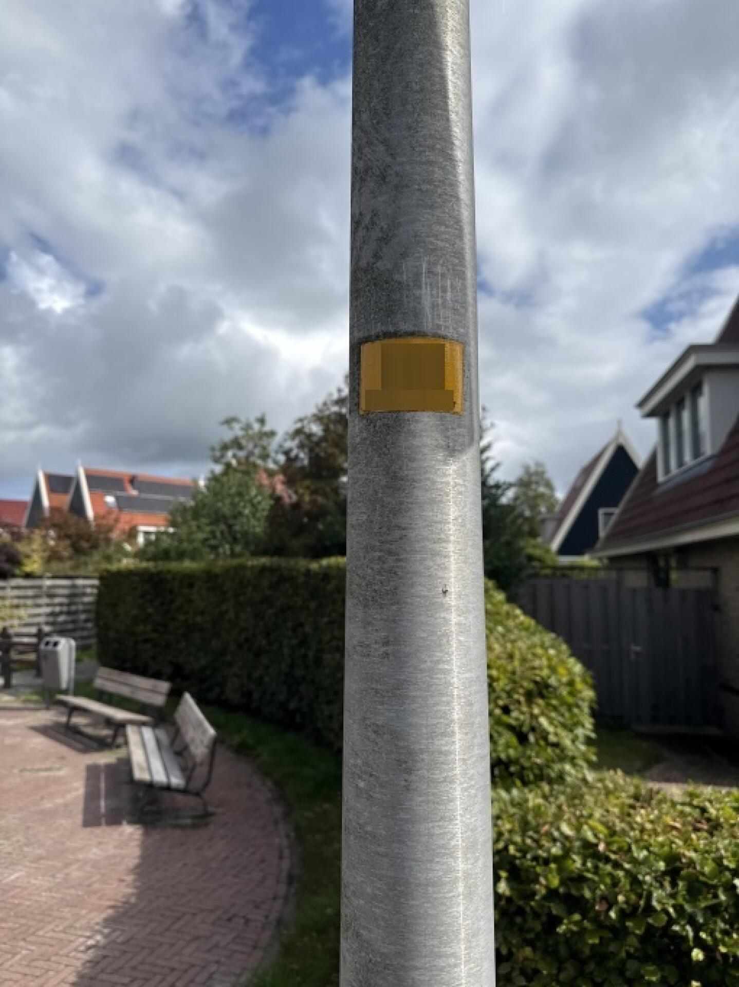 Foto bij melding 5566685 · Straatverlichting