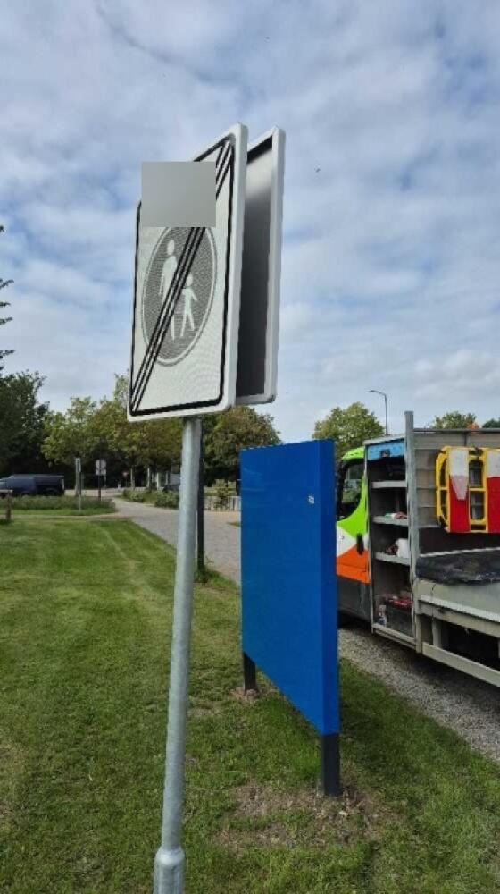 Foto bij melding 5576648 · Verkeer