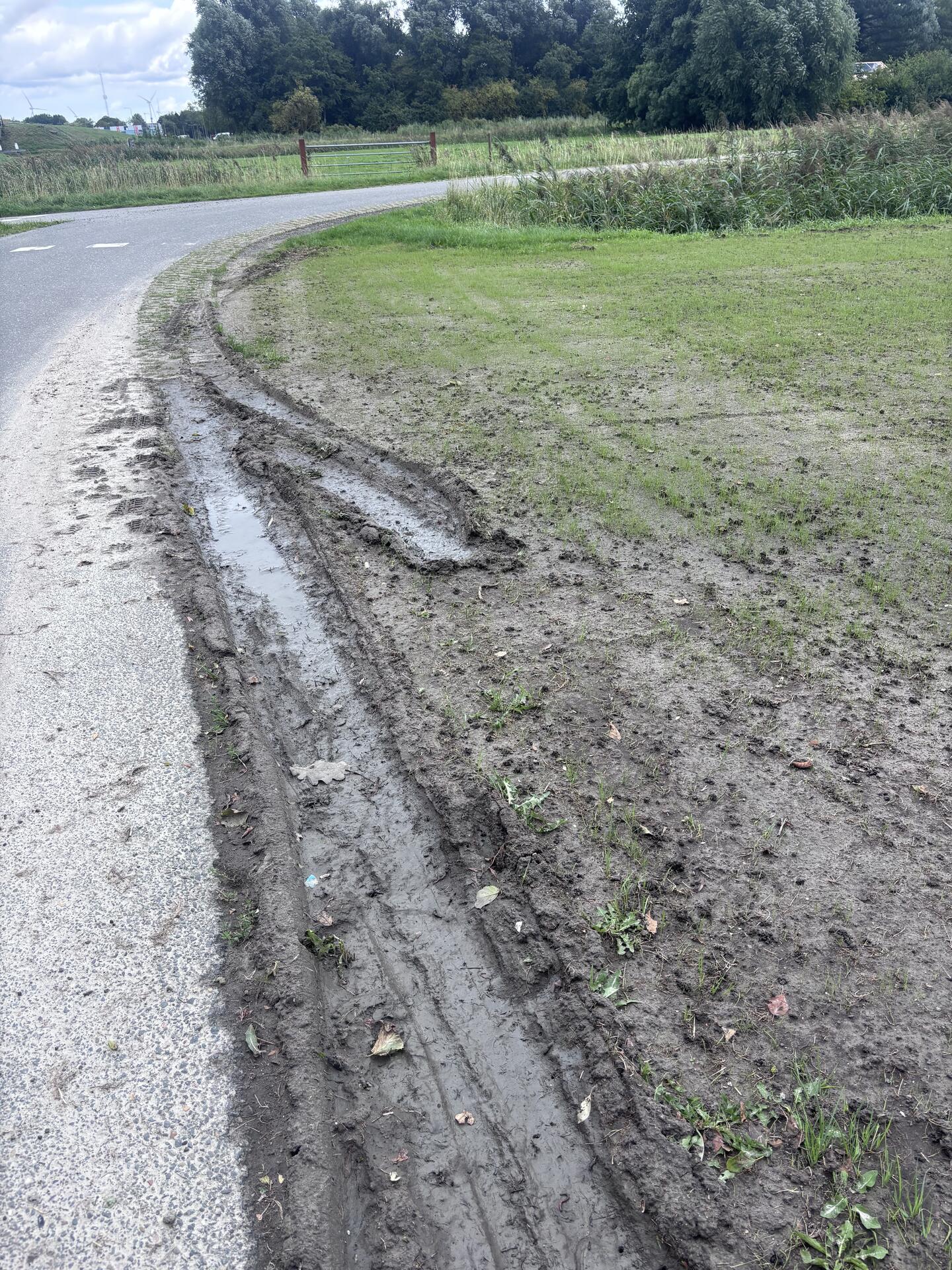 Foto bij melding 5562960 · Wegen, fietspaden, en stoepen