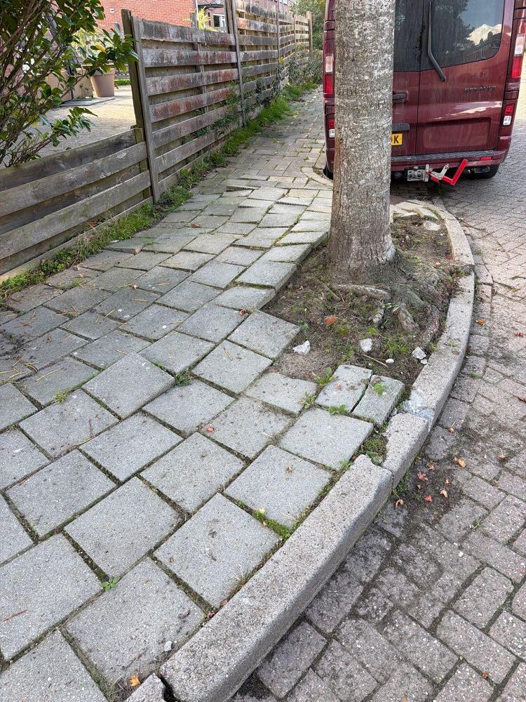 Foto bij melding 5647602 · Wegen, fietspaden, en stoepen