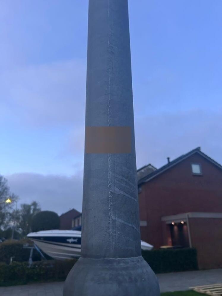 Foto bij melding 5038131 · Straatverlichting
