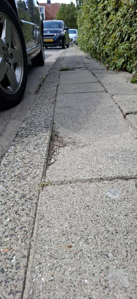 Foto bij melding 5499234 · Wegen, fietspaden, en stoepen